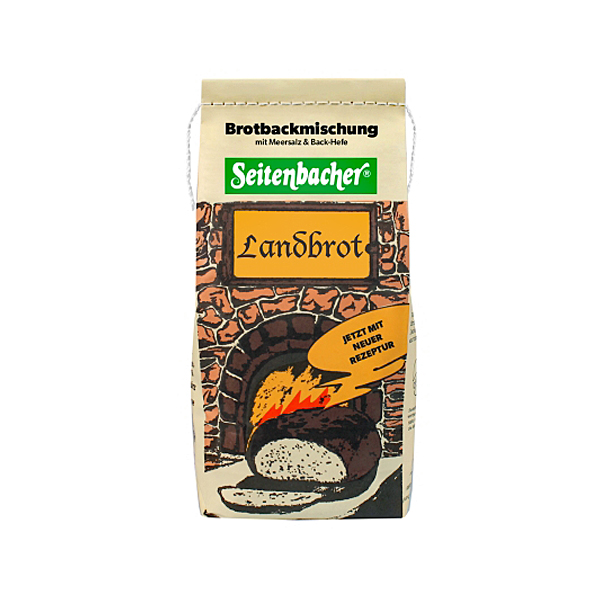 Seitenbacher Brotbackmischung Landbrot 935 g (inkl. Hefe)