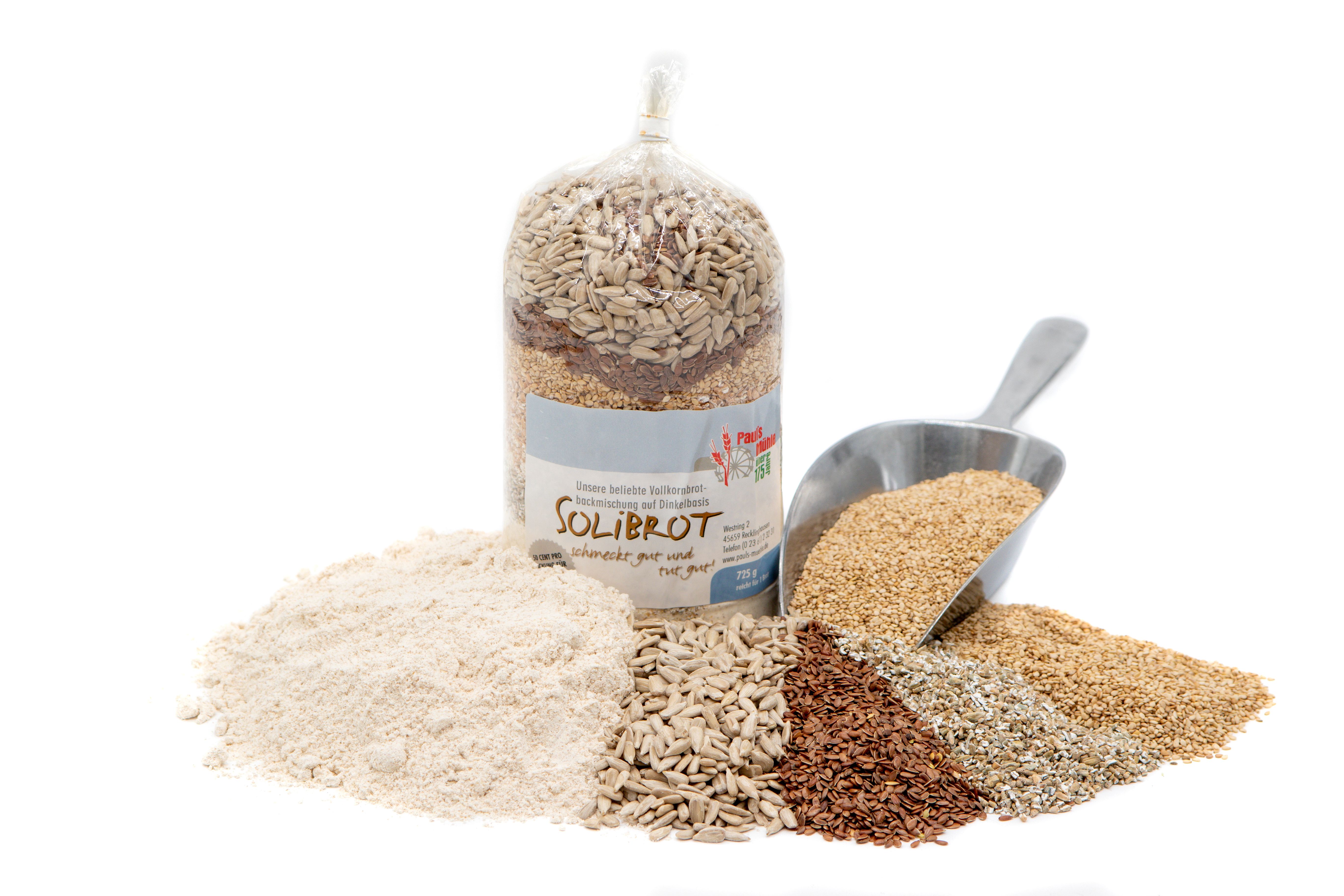 Paul's Mühle Dinkel-Brotmischung Solibrot 725 g