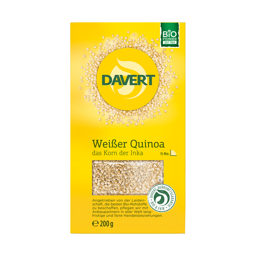 Davert Weißer BIO Quinoa (glutenfrei) 200 g
