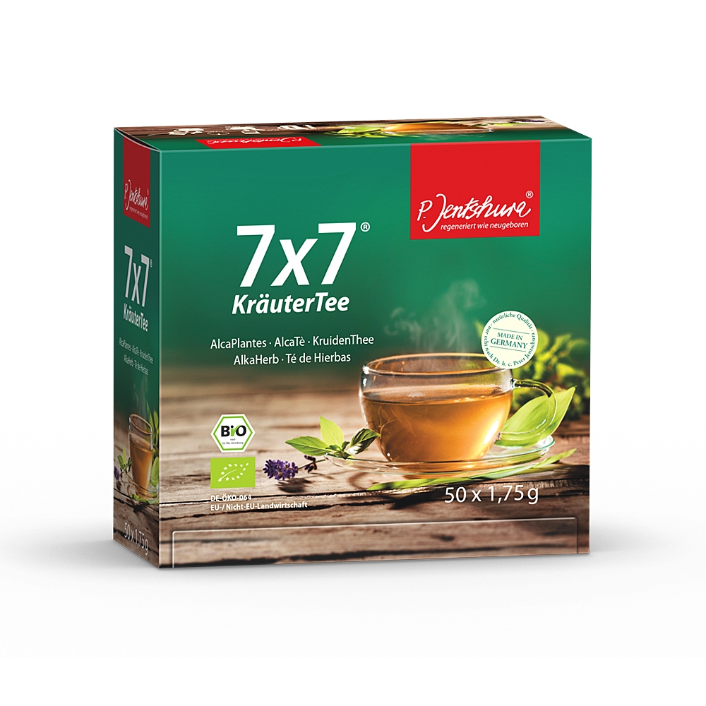 P. Jentschura 7x7 BIO Kräutertee 50 Beutel á 1,75