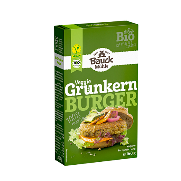 Bauck Mühle BIO Demeter Grünkern Burger 160 g