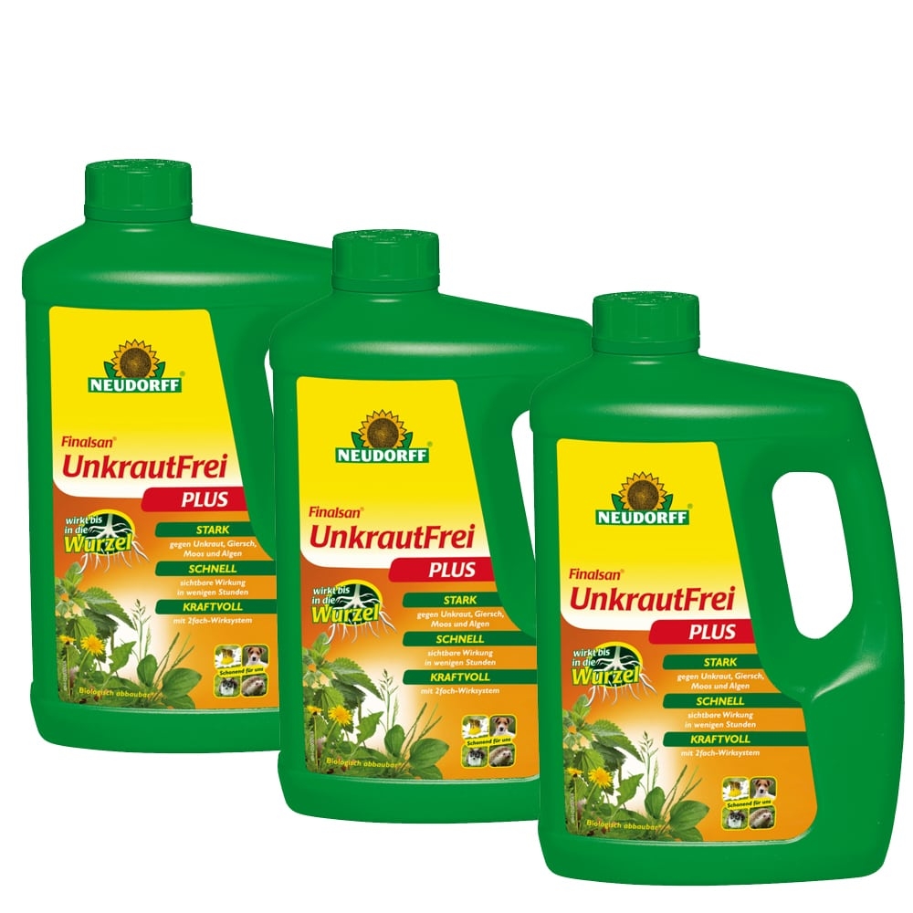 Neudorff Finalsan UnkrautFrei Plus 3 x 2 Liter