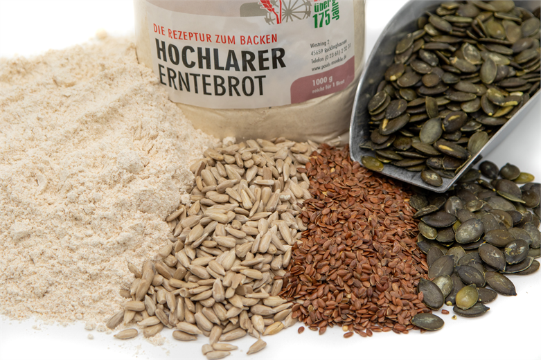 Paul's Mühle Brotbackmischung Hochlarer Erntebrot 9 x 1 kg