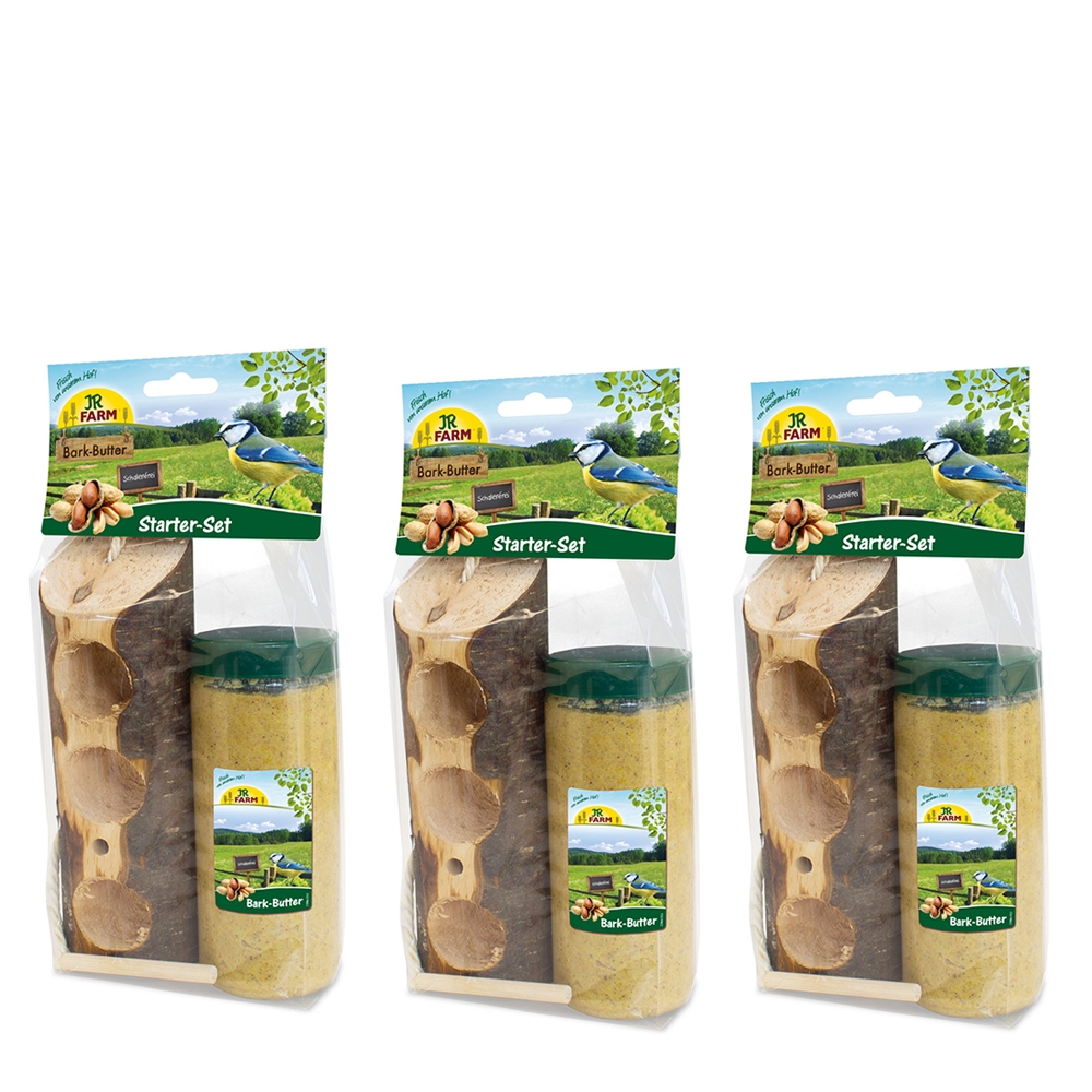JR Farm Bark-Butter Starter-Set 3 Stück
