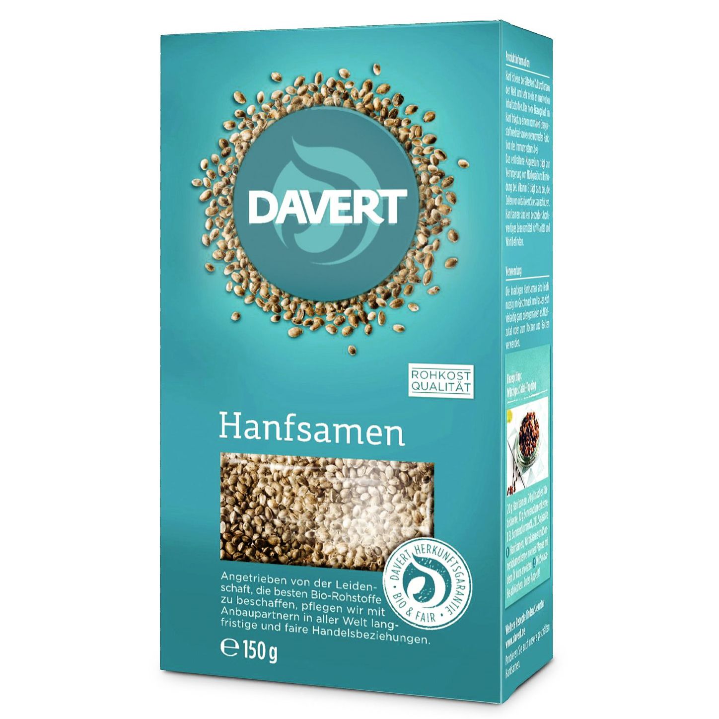 BIO Hanfsamen 150 g
