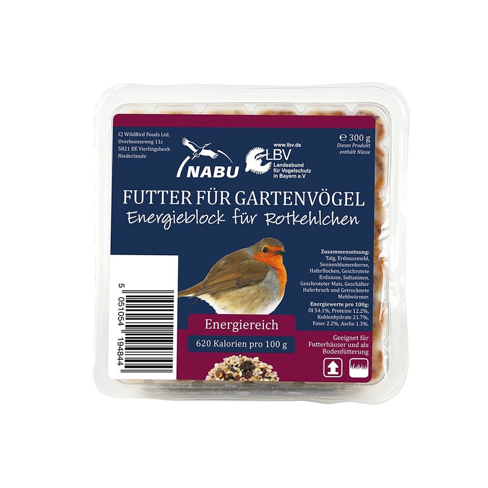 CJ Wildlife Energieblock für Rotkehlchen (103540715) 300g