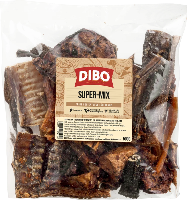 Kausnack für den Hund Super-Mix 500 g