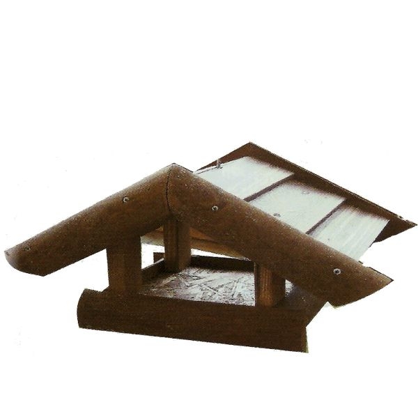 Futterhaus Baumhänger dunkel