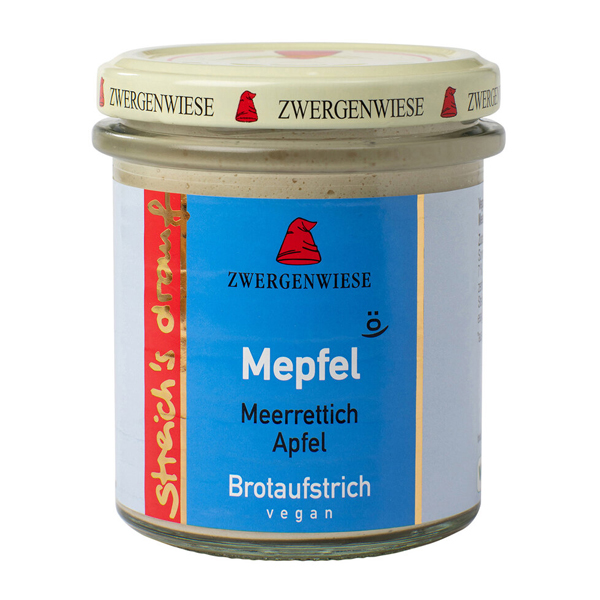 Zwergenwiese BIO streich´s drauf Mepfel 160 g