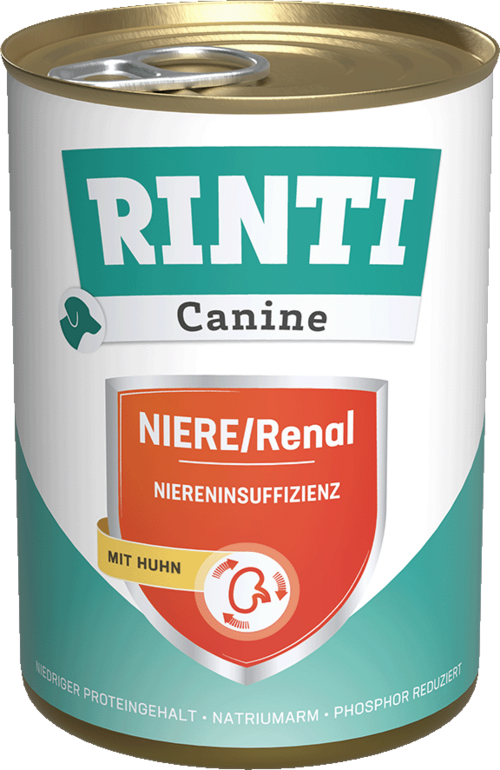 RINTI CANINE Niere / Renal Huhn 400 g Dose
