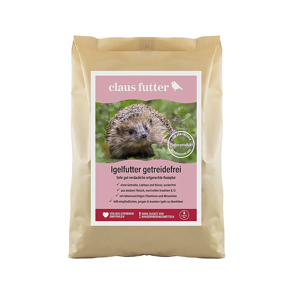 Claus Getreidefreies Trockenfutter für Igel 750 g
