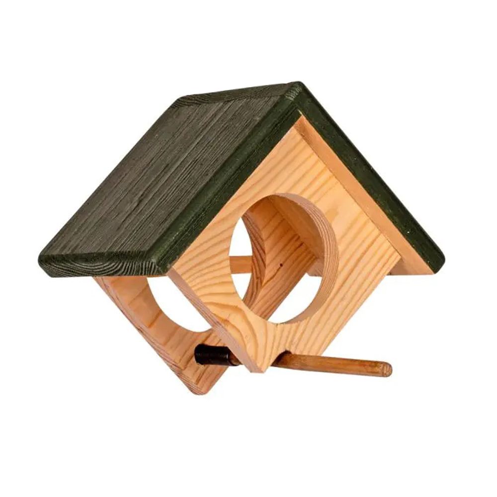 Erdnussbutterglashalter für kleine Vögel (Wandmont