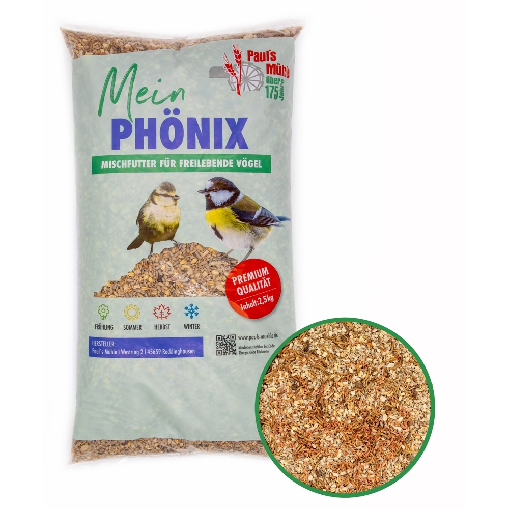 Paul's Mühle Wildvogelfutter Phönix 1 kg