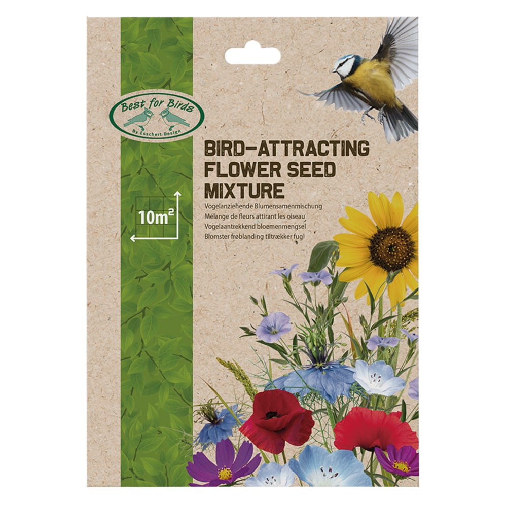 Esschert Design Saatgut für vogelanlockende Blumen