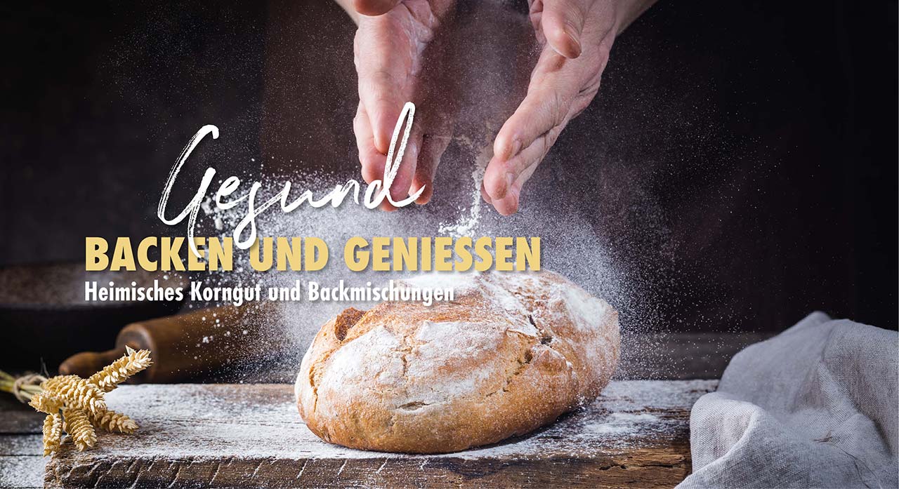 Geund backen und genießen mit Backmischungen von Paul´s Mühle
