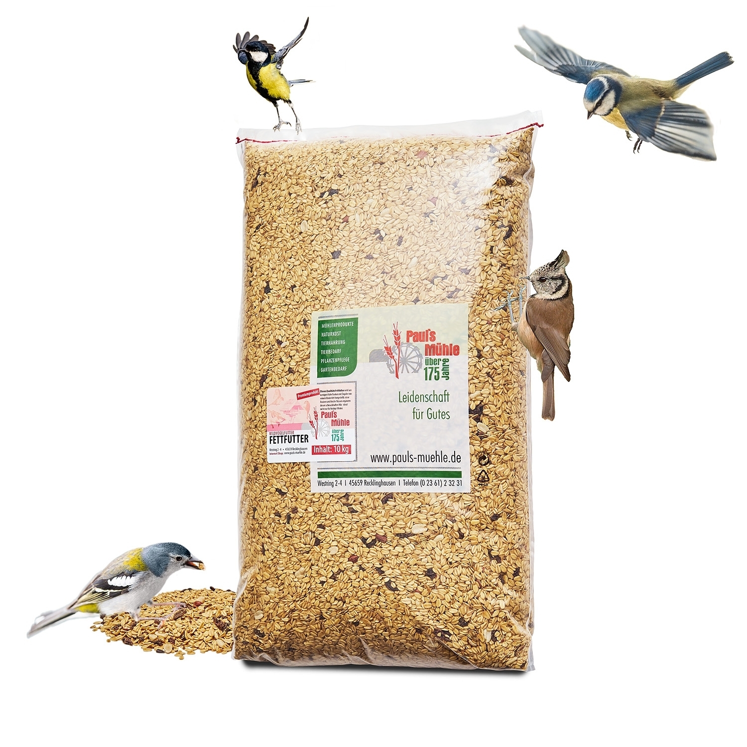 Paul's Mühle Wildvogelfettfutter 1 kg
