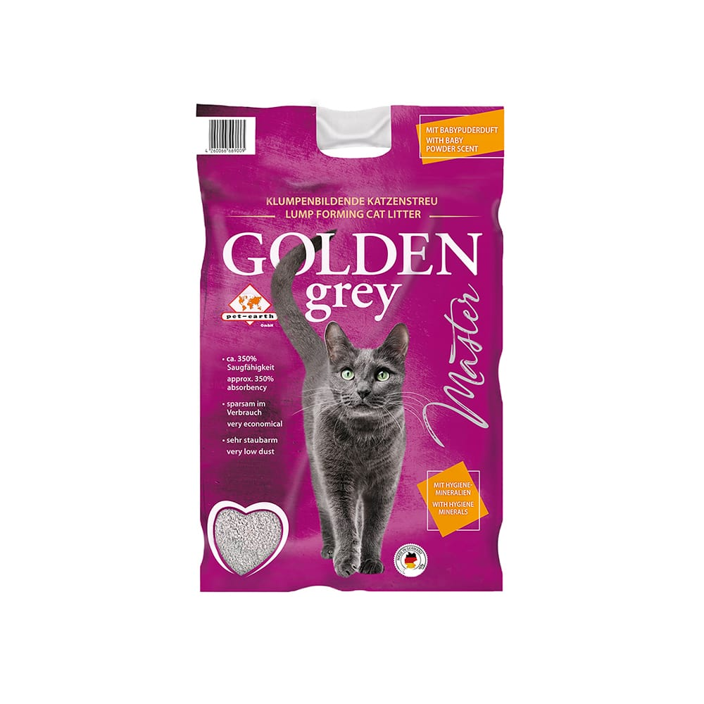 GOLDEN grey Master Katzenstreu 14 kg