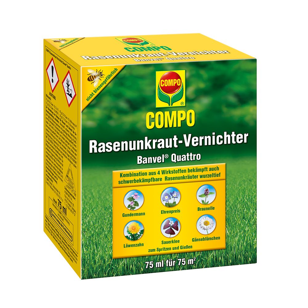 COMPO Rasenunkraut-Vernichter Banvel ® Quattro 75
