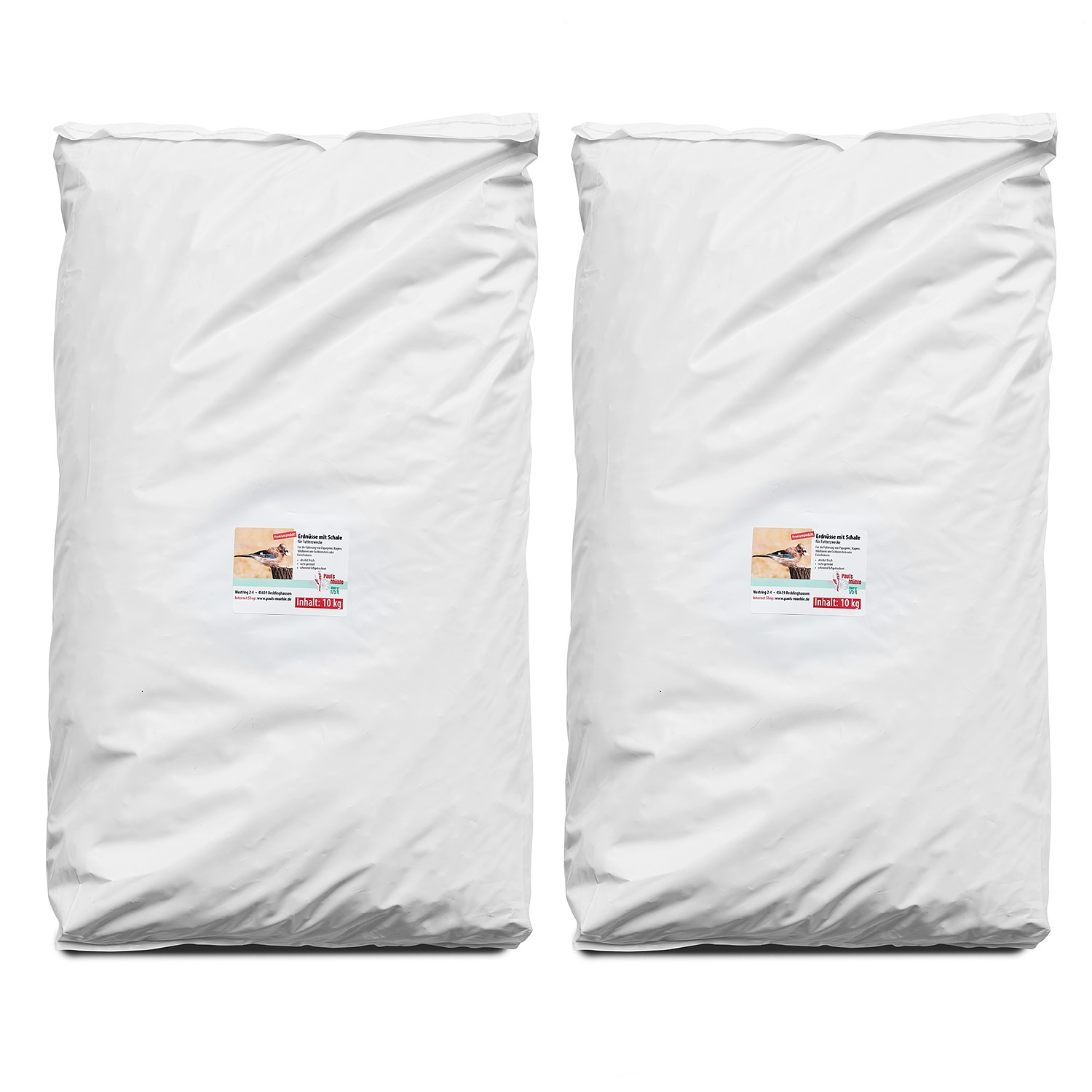 Paul's Mühle High Premium Erdnüsse in Schale 2 x 10 kg