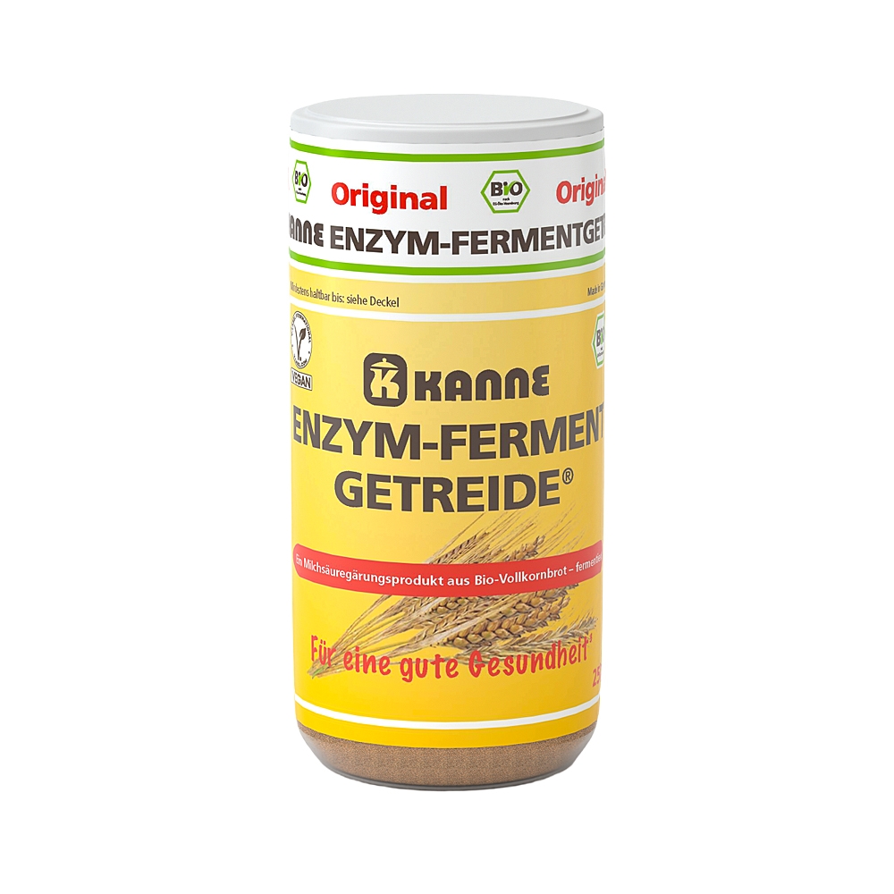 Kanne BIO Enzym-Ferment-Getreide Pulver 6 x 250 g (= 1,5 kg)