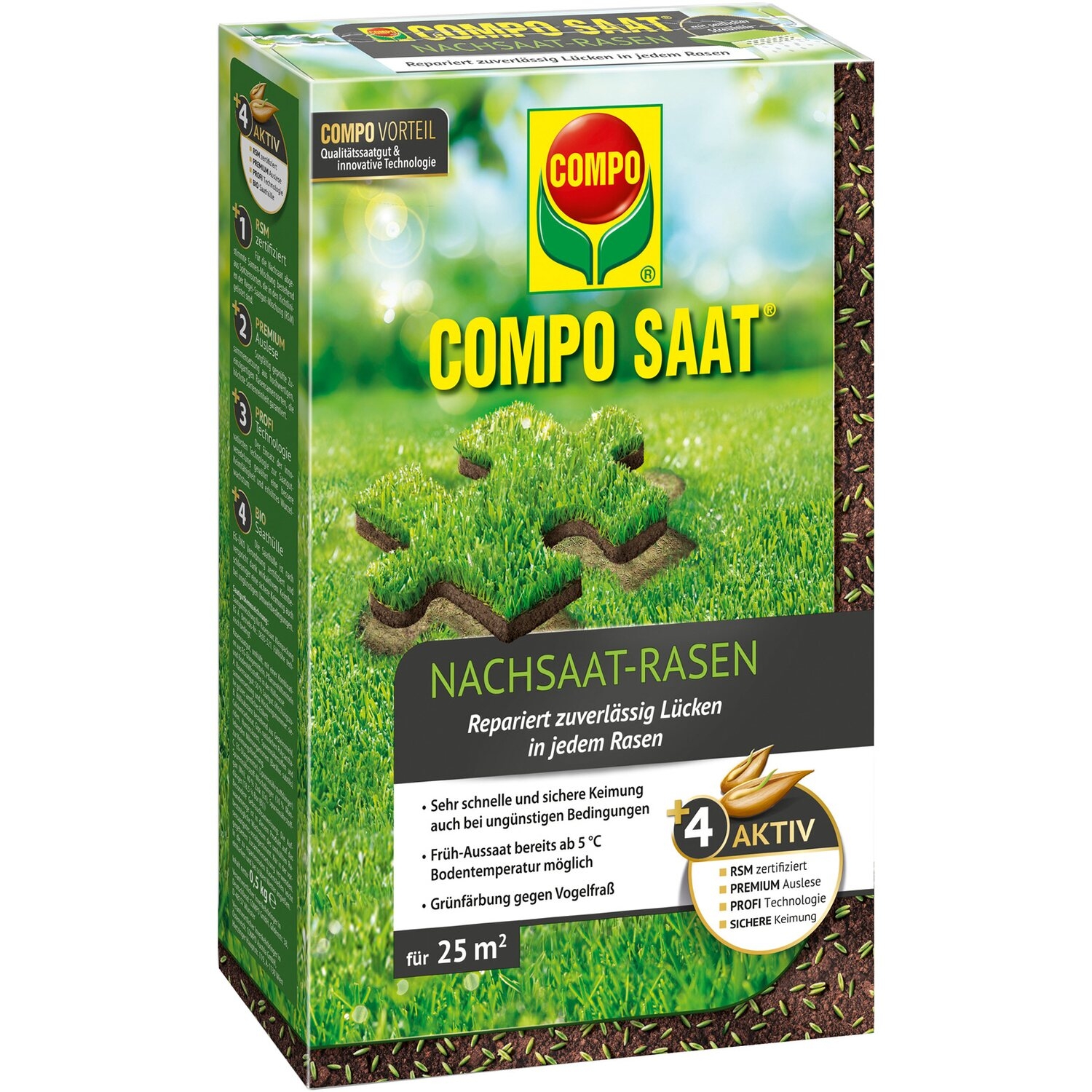 COMPO Nachsaat-Rasen 500 g