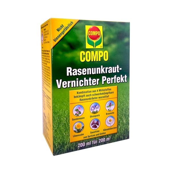 COMPO Rasenunkraut-Vernichter Perfekt 110 ml für 1