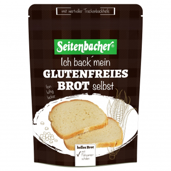 Seitenbacher Brotbackmischung Glutenfreies helles Brot 500 g