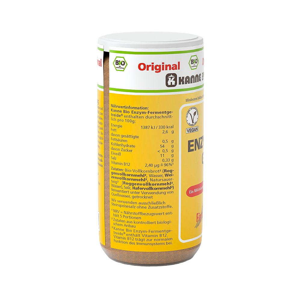 Kanne BIO Enzym-Ferment-Getreide Pulver 6 x 250 g (= 1,5 kg)