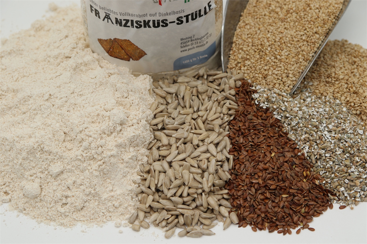 Paul's Mühle Dinkel-Brotmischung Franziskus-Stulle 1450 g