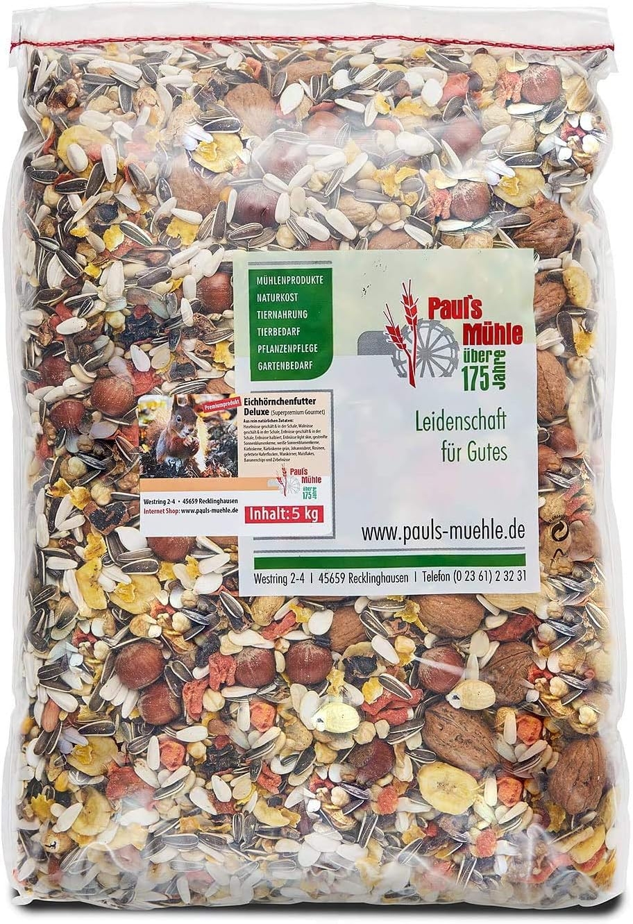 Paul's Mühle Eichhörnchenfutter Gourmet 5 kg