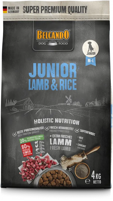 BELCANDO® JUNIOR LAMB & RICE 4 kg